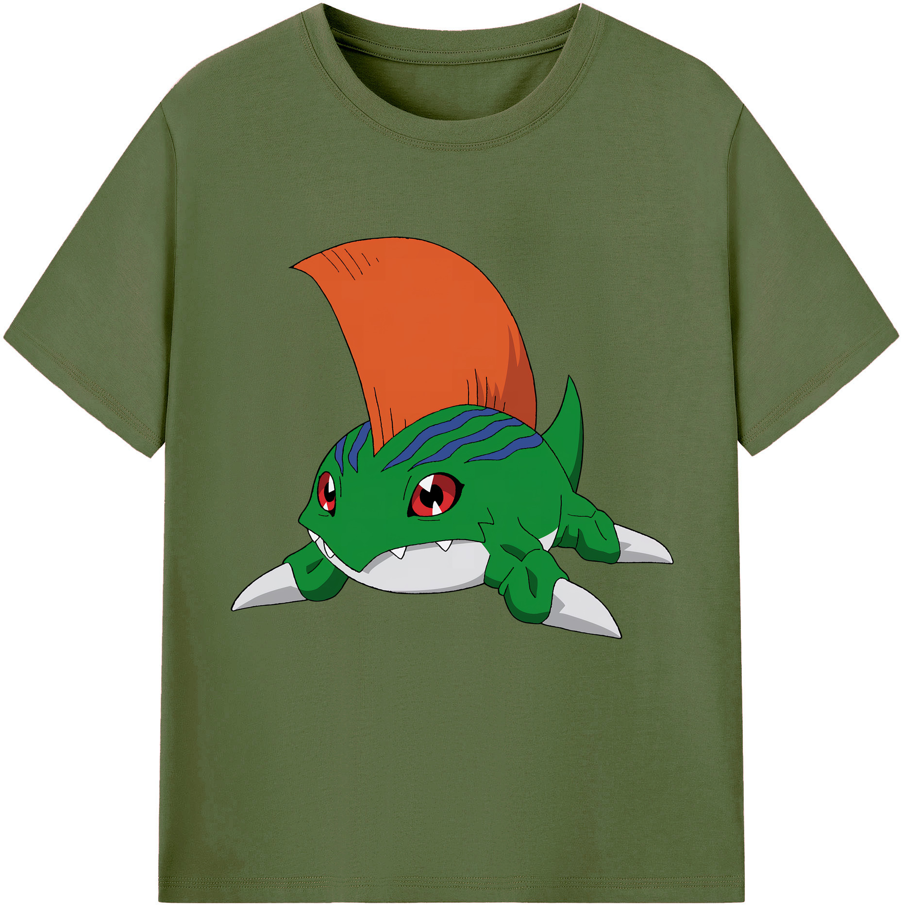（画像用） Digimon デジタルモンスター/デジモン 綿100％半袖Tシャツ（フロントプリント）